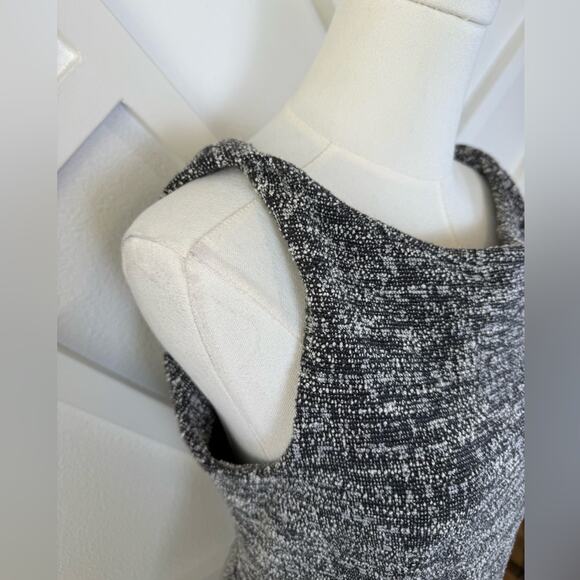 M.M. Lafleur "The Lydia" Twist Strap Boucle Tweed Sheath Dress Size 8 - Picture 5 of 13